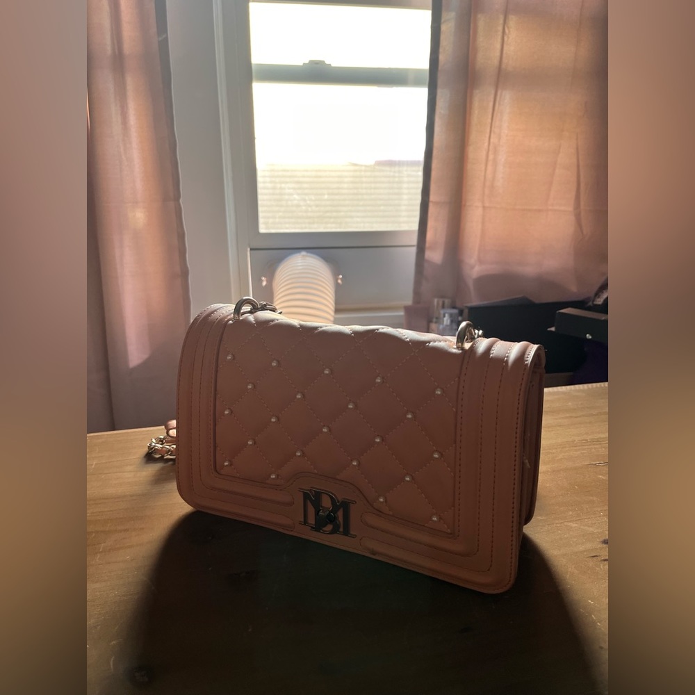 pink rarely used Badgley Mischika purse